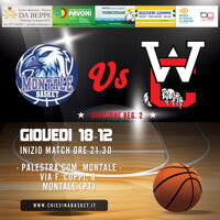 DIV2 - LIB. MIS. MONTALE vs CHIESINA BASKET