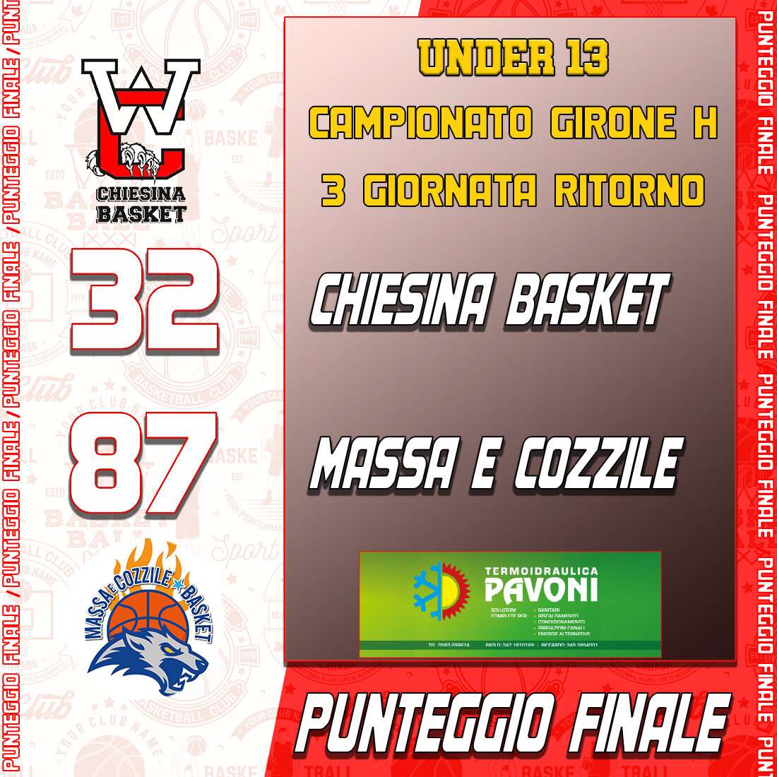 𝗨𝗻𝗱𝗲𝗿 𝟭𝟯: 𝟯° 𝗴𝗶𝗼𝗿𝗻𝗮𝘁𝗮 𝗱𝗶 𝗿𝗶𝘁𝗼𝗿𝗻𝗼