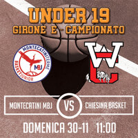 U19 - MONTECATINI MBJ vs CHIESINA BASKET