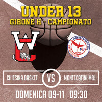 U13 - CHIESINA BASKET  vs  MONTECATINI MBJ