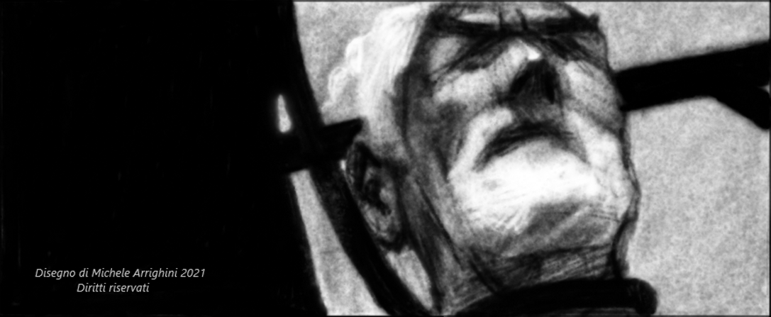 Il Sogno di Campaldino - Illustrated film and theater screenplay - drawing by Michele Arrighini 2021 Rights reserved