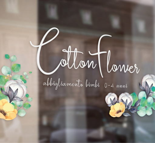 insegna cotton flower