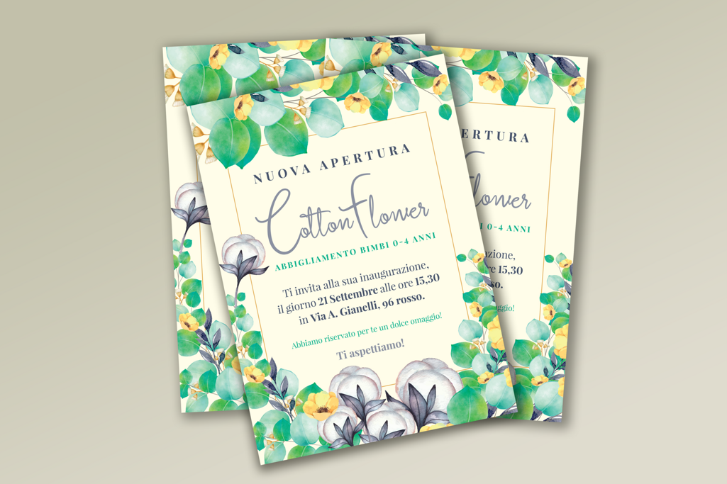 demo-cotton-flower-flyer