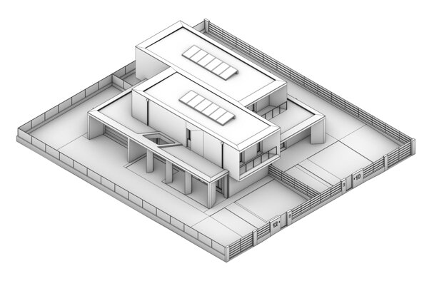 Simone Valbusa Architect - Studio di Architettura - Portfolio: Progetto d'Architettura The Split House - Villafranca di Verona (VR)