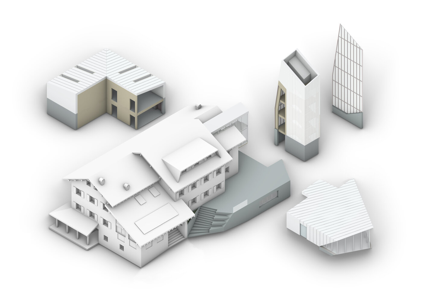 Simone Valbusa Architect - Studio di Architettura - Portfolio: Progetto d'Architettura Scuola Secondaria di Primo Grado - Villafranca di Verona (VR)