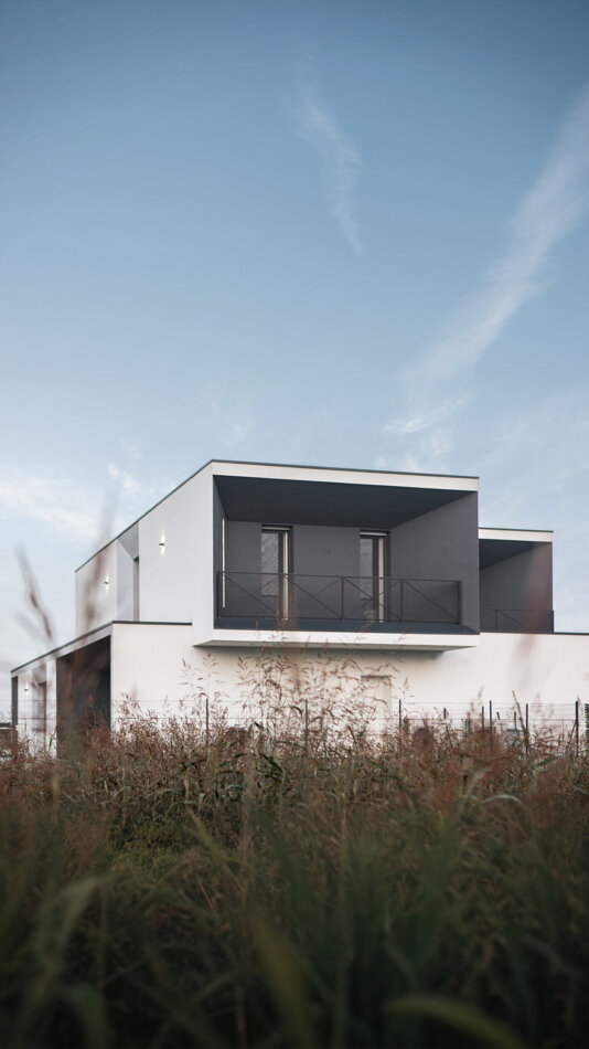 Simone Valbusa Architect - Studio di Architettura - Portfolio: Progetto d'Architettura The Split House - Villafranca di Verona (VR)