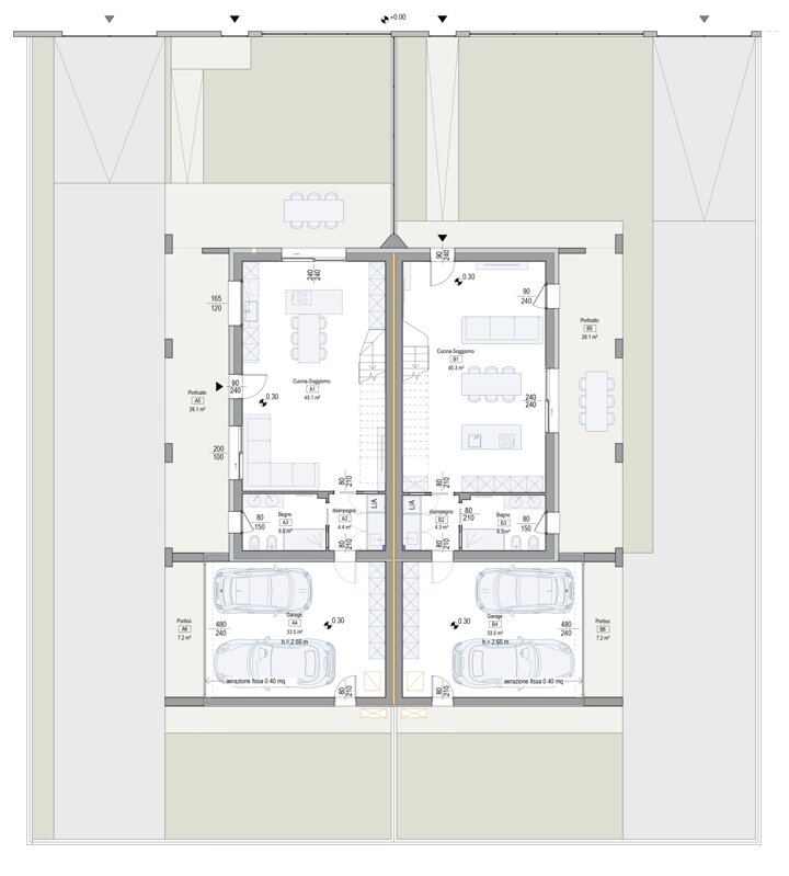 Simone Valbusa Architect - Studio di Architettura - Portfolio: Progetto d'Architettura Colorfoul Houses - Villafranca di Verona (VR)