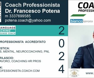 Dottor Francesco Potena Business Coach accreditato Euspert a Napoli e Salerno