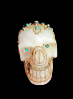 teschio-cristallo-di-rocca-turchesecorallolapislazzulo