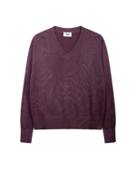 set-maglione-top-aubergine-linea-premium