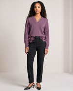 set-maglione-top-aubergine-linea-premium