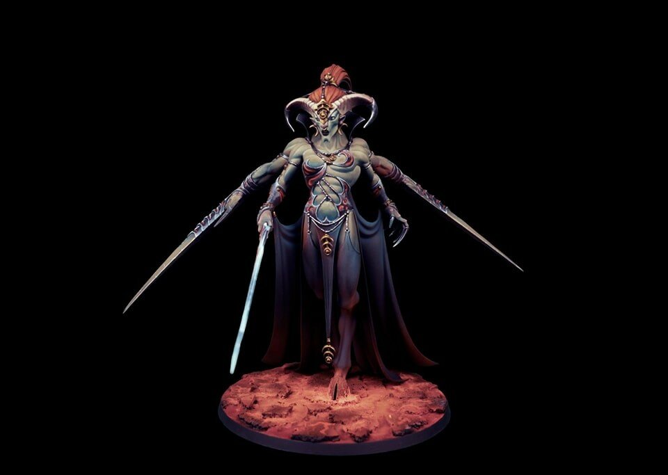 The Keeper of Secrets: High-End Commission Painting for the Gaming Table