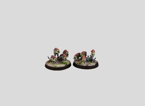 warhammer 40k painting commission tyranids ripper swarms hive fleet leviathan xenos small organisms swarm units professional miniature painting service high quality display level organic blending chitin carapace custom painted miniatures rospaint studio best miniature painter worldwide shipping