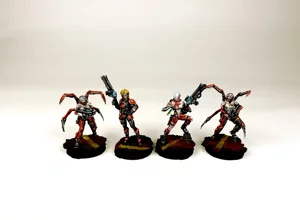 Infinity The Game, Nomads, Reinforcements Pack Alpha, Kulak Custodier, Juncat, Akalis, Painted Miniatures, Corvus Belli, Professional Commission, RosPaint Studio Infinity The Game, Nomads, Reinforcements Pack Alpha, Kulak Custodier, Juncat, Akalis, Painted Miniatures, Corvus Belli, Professional Commission, RosPaint Studio