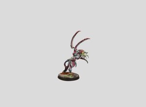 warhammer 40k painting commission tyranids neurogaunts squad hive fleet leviathan node beasts synaptic relay xenos swarm professional miniature painting service high quality display level chitin highlighting organic blending neon green brain nodes custom painted miniatures rospaint studio best miniature painter worldwide shipping