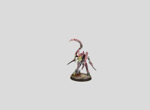 warhammer 40k painting commission tyranids von ryans leapers squad hive fleet leviathan vanguard organisms xenos swarm professional miniature painting service high quality display level chitin highlighting organic blending neon green saliva slime effects custom painted miniatures rospaint studio best miniature painter worldwide shipping