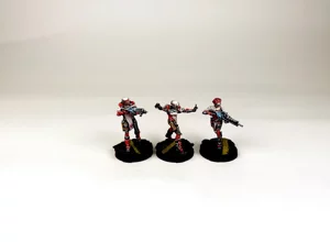 Infinity The Game, Nomads, Jurisdictional Command of Bakunin, Expansion Pack Alpha, Orphans of the Observance, Initiated Observants, Painted Miniatures, Corvus Belli, Professional Painting, RosPaint Studio