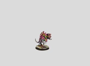 warhammer 40k painting commission tyranids neurogaunt node beast hive fleet leviathan synaptic relay xenos swarm professional miniature painting service high quality display level chitin highlights organic blending neon green brain nodes custom painted miniatures rospaint studio best miniature painter worldwide shipping