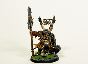 warhammer age of sigmar painting commission ogor mawtribes tyrant destruction faction professional miniature painting service high quality display level skin tones shading leather texture bone trophies metallic armor weathering custom painted miniatures rospaint studio best miniature painter worldwide shipping