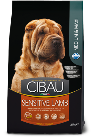 cibau-dog-sensitive-agnello-adult-medium-maxy