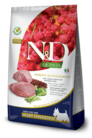 nd-quinoa-dog-weight-management-agnello-broccoli-e-asparagi-adult-mini