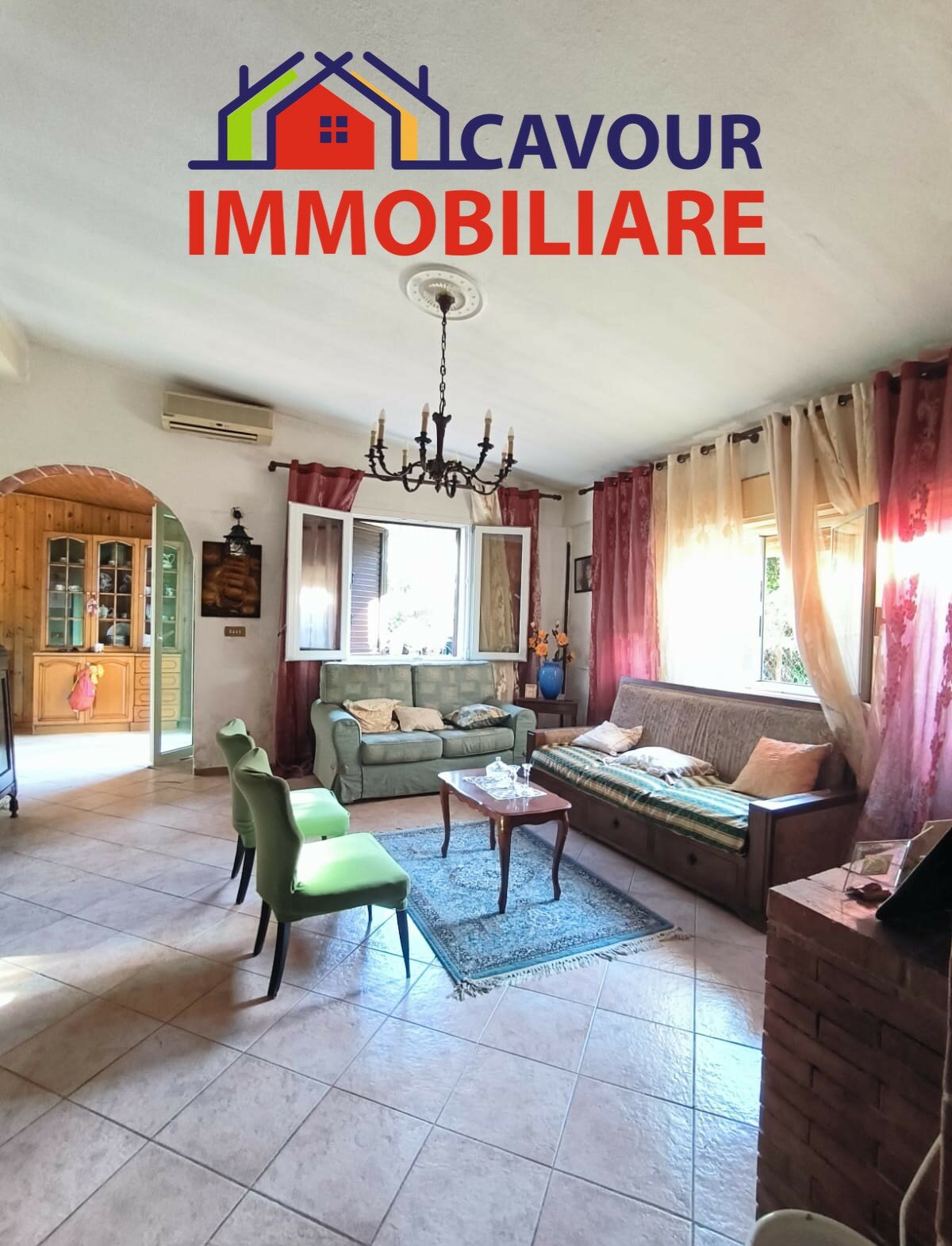 Spazioso appartamento con terrazzino e giardino