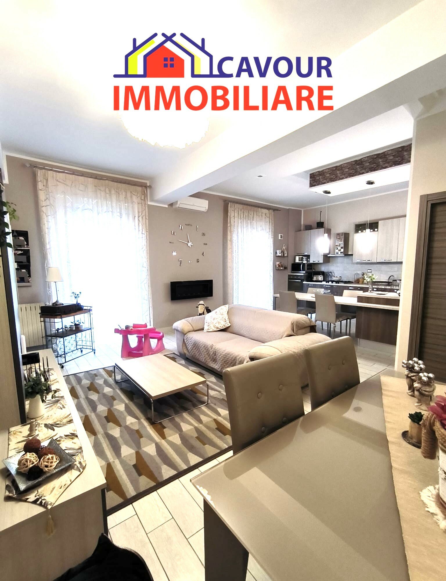 Luminoso Trilocale ristrutturato in Via Napoleone Colajanni