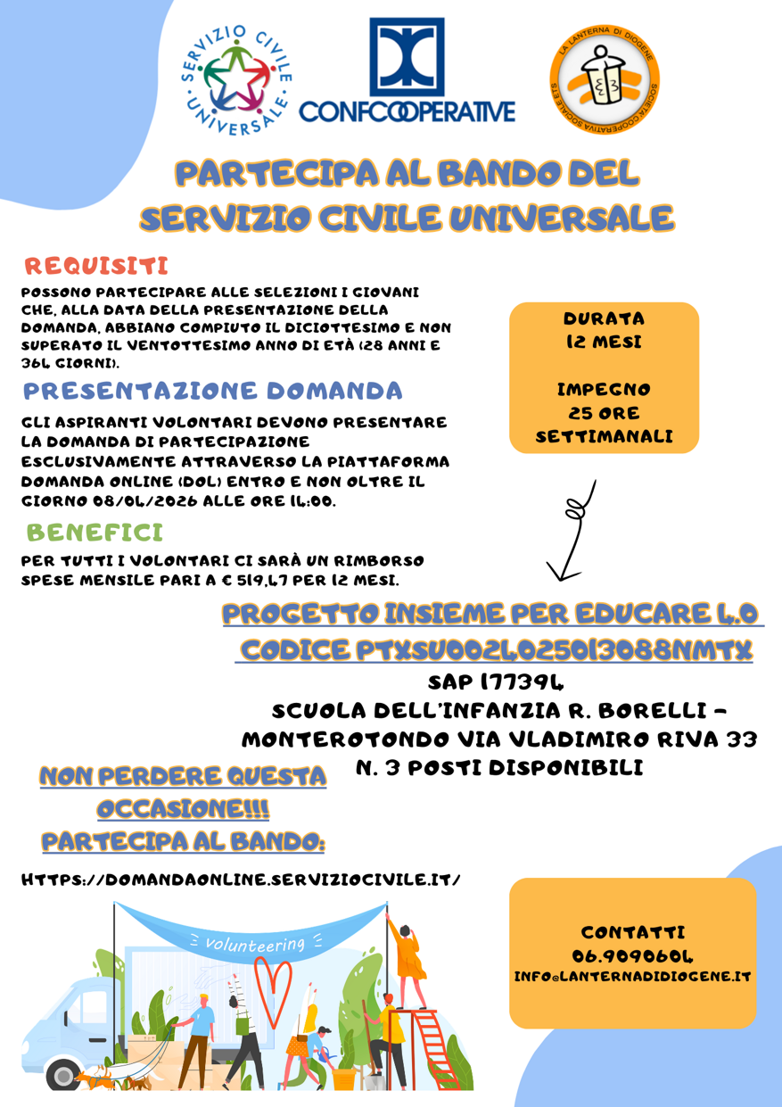servizio civile 2026