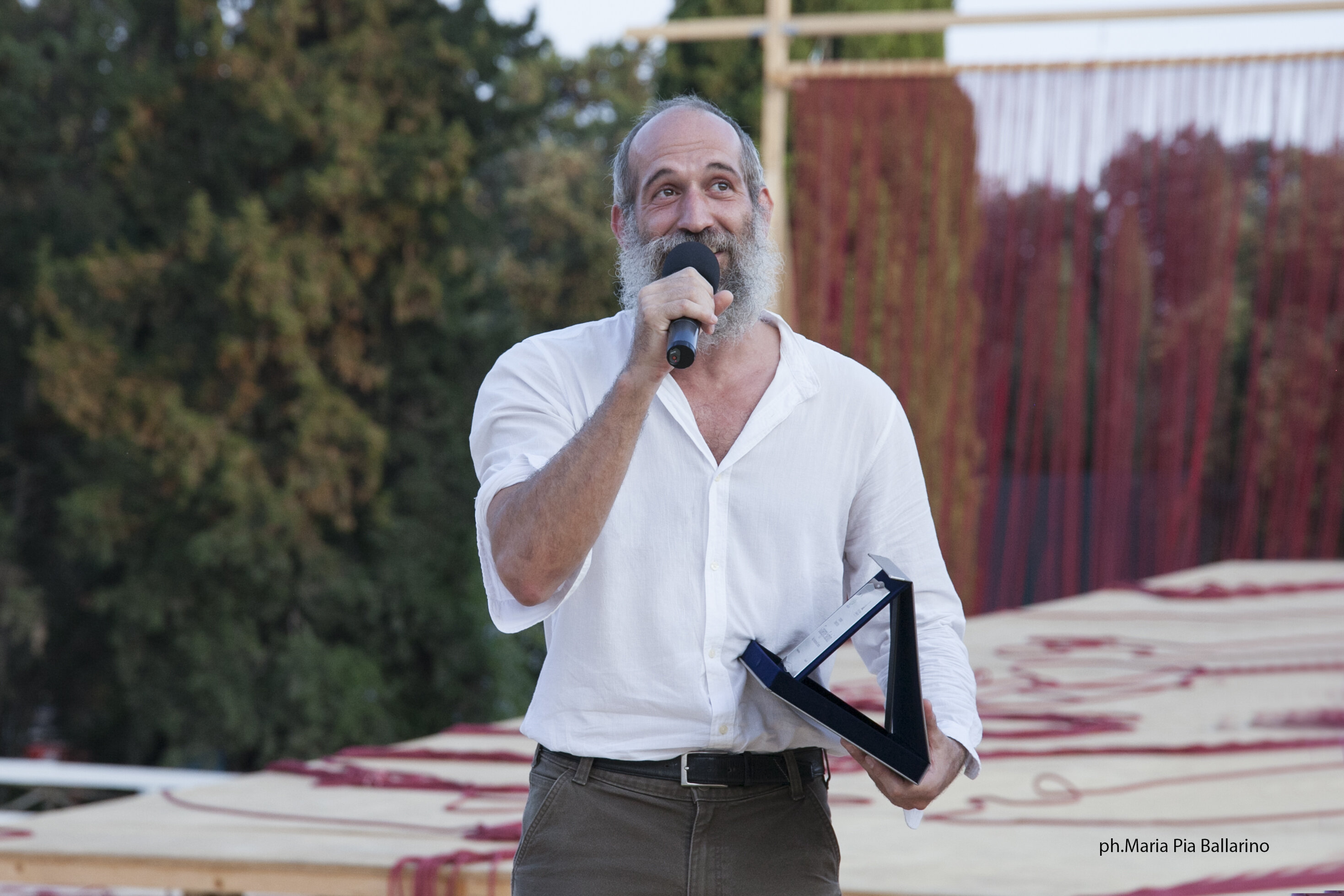 All'attore Giuseppe Sartori il premio "Stampa Teatro"