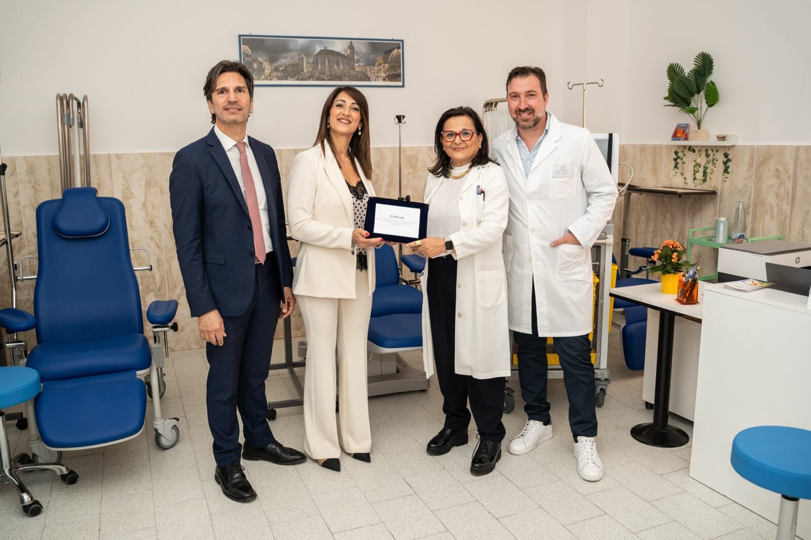 Floridia, nuovo spazio per la terapia del dolore all’Hospice Mareluce grazie al contributo di UniCredit