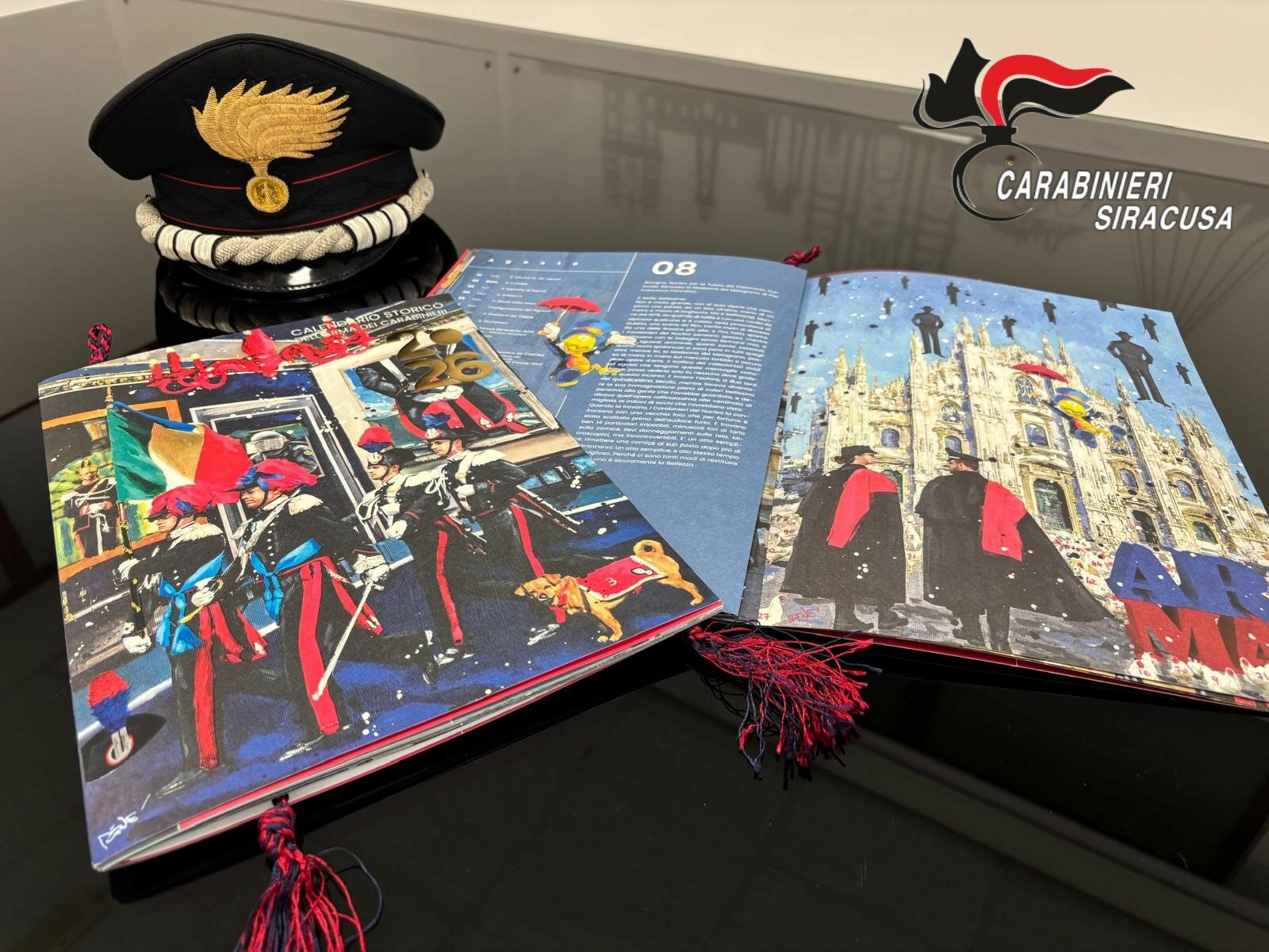 IL calendario storico dei carabinieri 2026 dedicato agli eroi di tutti i giorni IL calendario storico dei carabinieri 2026 dedicato agli eroi di tutti i giorni