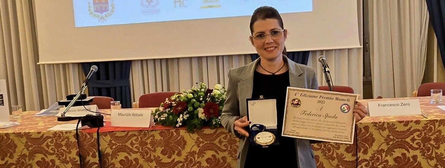 Alla palazzolese Federica Spada il premio Mameli per l'arte