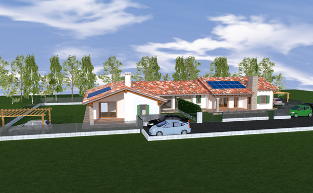 Elegante Bifamiliare in Vendita ad Arcade con Ampio Spazio Verde