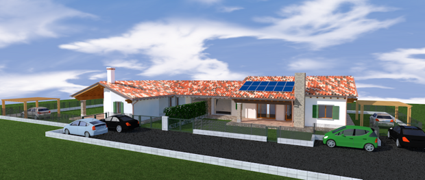 Elegante Bifamiliare in Vendita ad Arcade con Ampio Spazio Verde