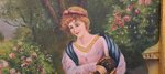scena-romantica-con-dama-e-cigni-sul-fiume-olio-su-tela-inizi-xx-sec