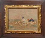 scena-rurale-con-galline-e-pulcini-giovanni-lomi-1889-1969