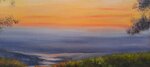 paesaggio-collinare-al-tramonto-con-ruscello-olio-su-tela-xx-sec