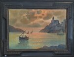notturno-a-portovenere-olio-su-tela-giuseppe-caselli-1893-1976
