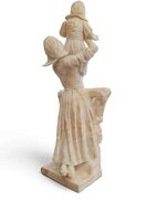scultura-in-alabastro-donna-con-bambino-xix-sec