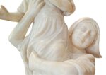 scultura-in-alabastro-donna-con-bambino-xix-sec