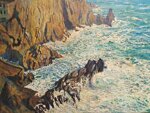 marina-alle-cinque-terre-olio-su-compensato-giuseppe-caselli-1893-1976
