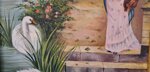 scena-romantica-con-dama-e-cigni-sul-fiume-olio-su-tela-inizi-xx-sec