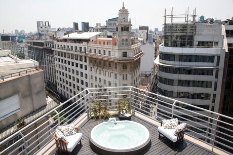  rooftop con jacuzzi y vista al Obelisco HR Luxor