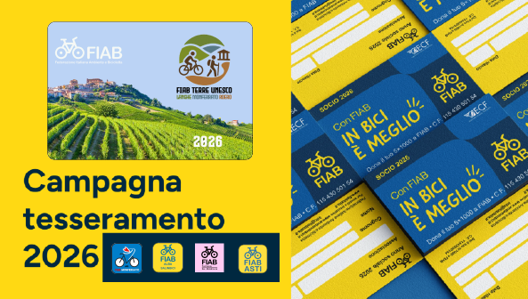 Tesseramento Fiab Terre Unesco 2026