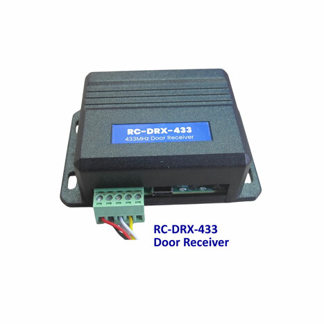 wireless door control system 433 MHz receiver automatic door wireless control kit RF door control installation