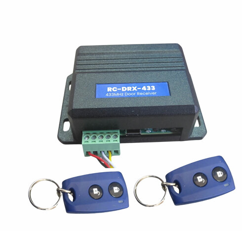 wireless door control system 433 MHz receiver automatic door wireless control kit RF door control installation