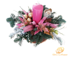 centrotavola-pino-nobilis-rosa