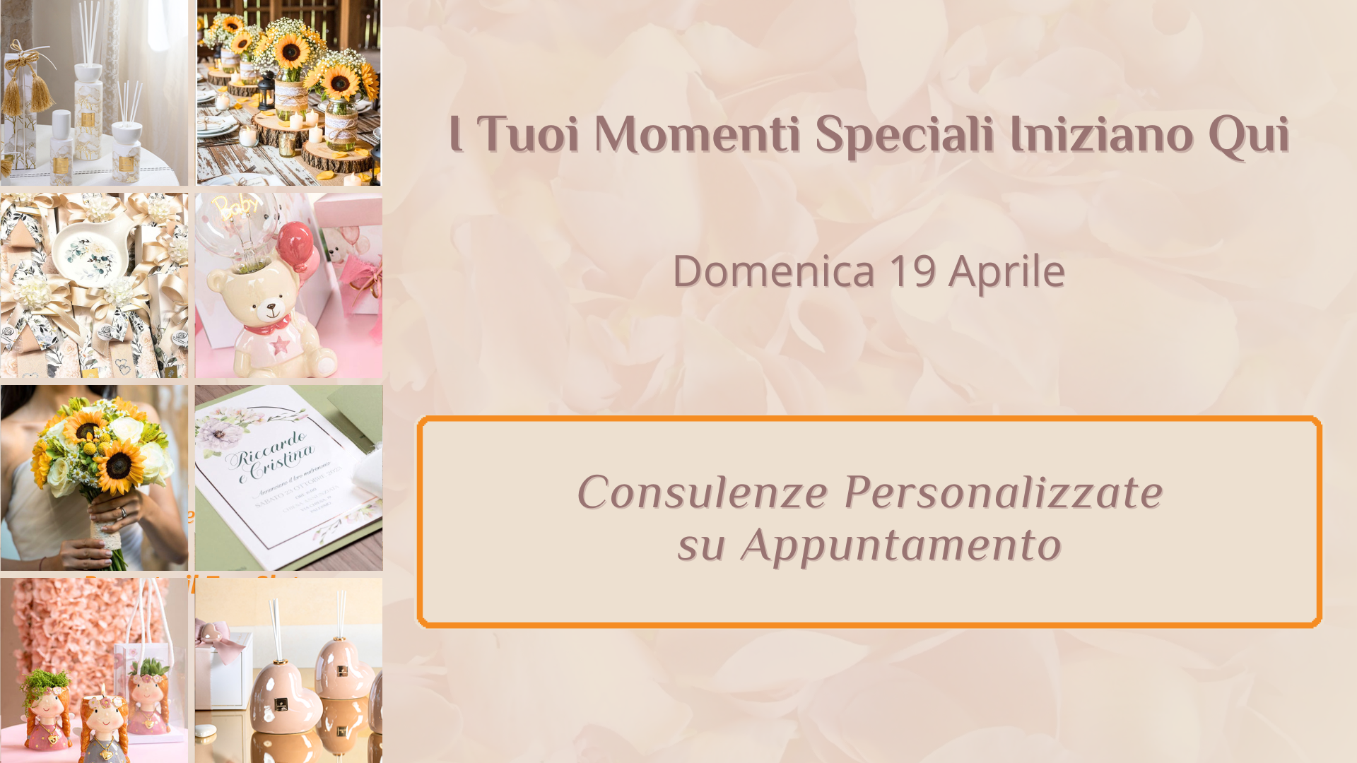 Il Tuo Evento Inizia Qui