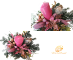 centrotavola-pino-nobilis-rosa