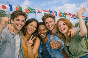 giovani in posa dina